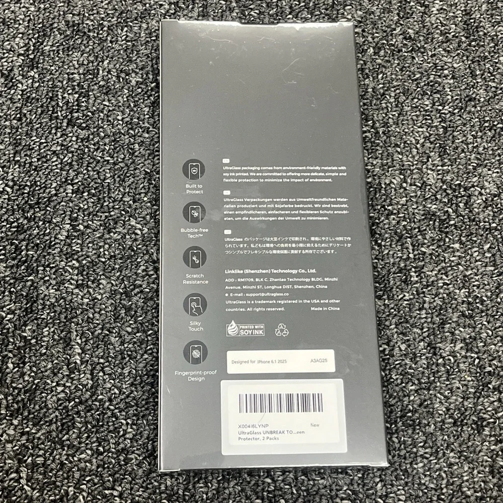 UltraGlass Unbreak Top 9H+ Armor for iPhone 17e/ 16e 16e, Privacy